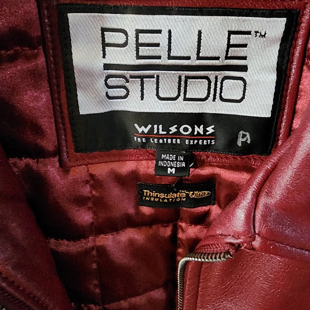 Wilson's Leather Coat w/ belt